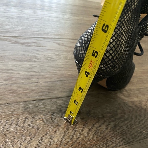 NWT Luciana Lace Up Open Toe Bootie | Size 11 - Picture 7 of 9